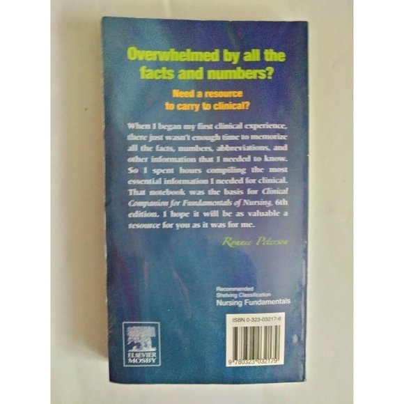 Clinical companion for fundamentals of nursing Perry Potter Resource Student - Picture 2 of 3